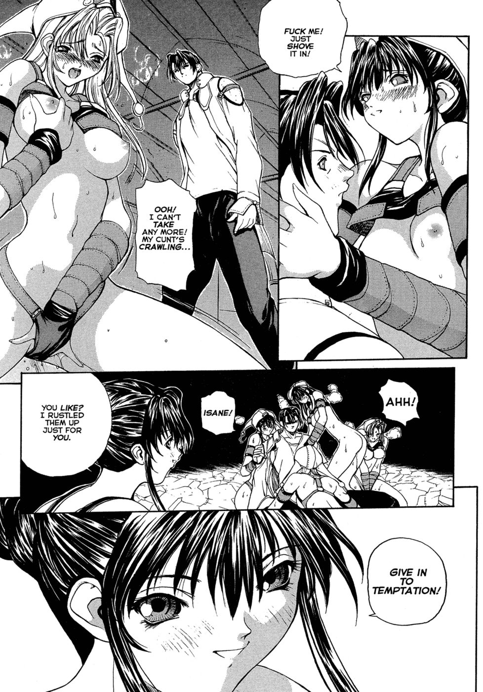 Hentai Manga Comic-Sex Warrior Isane XXX-Chapter 6-9